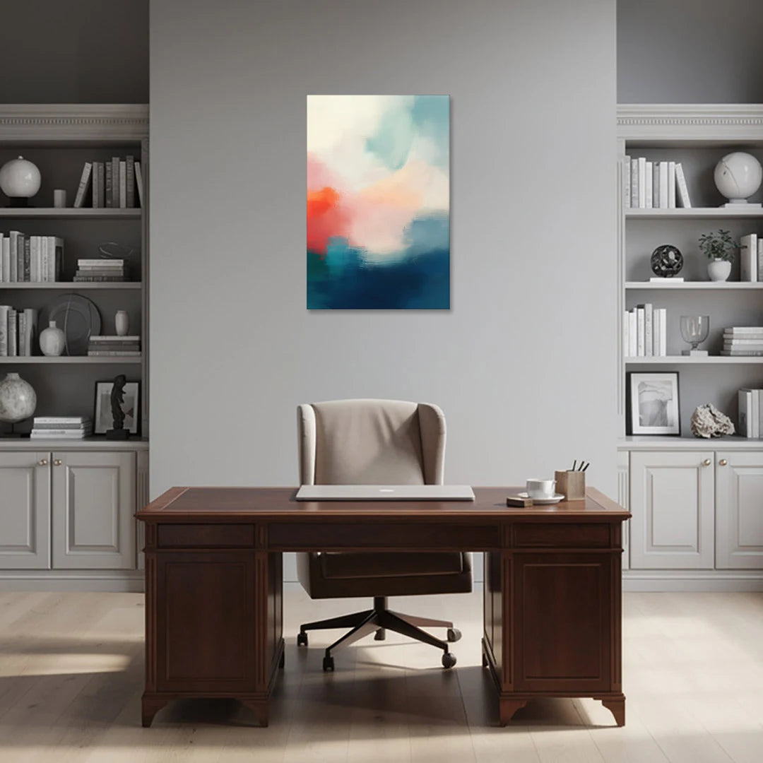 Spectrum Sea - Canvas Wall Art - Office - 24x36