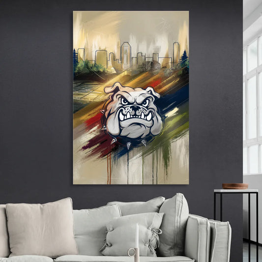 Spokane Gonzaga Pride Living Room - Canvas Wall Art