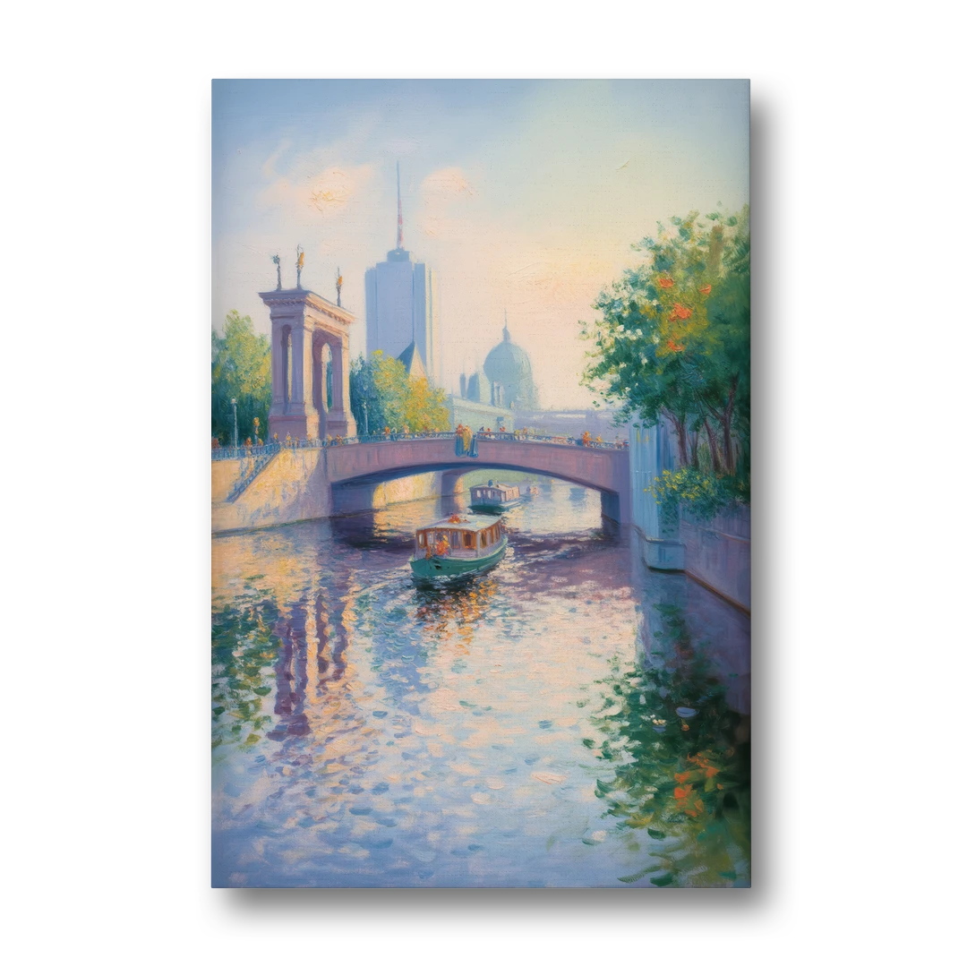 Spree River Moments - Canvas Wall Art - Front