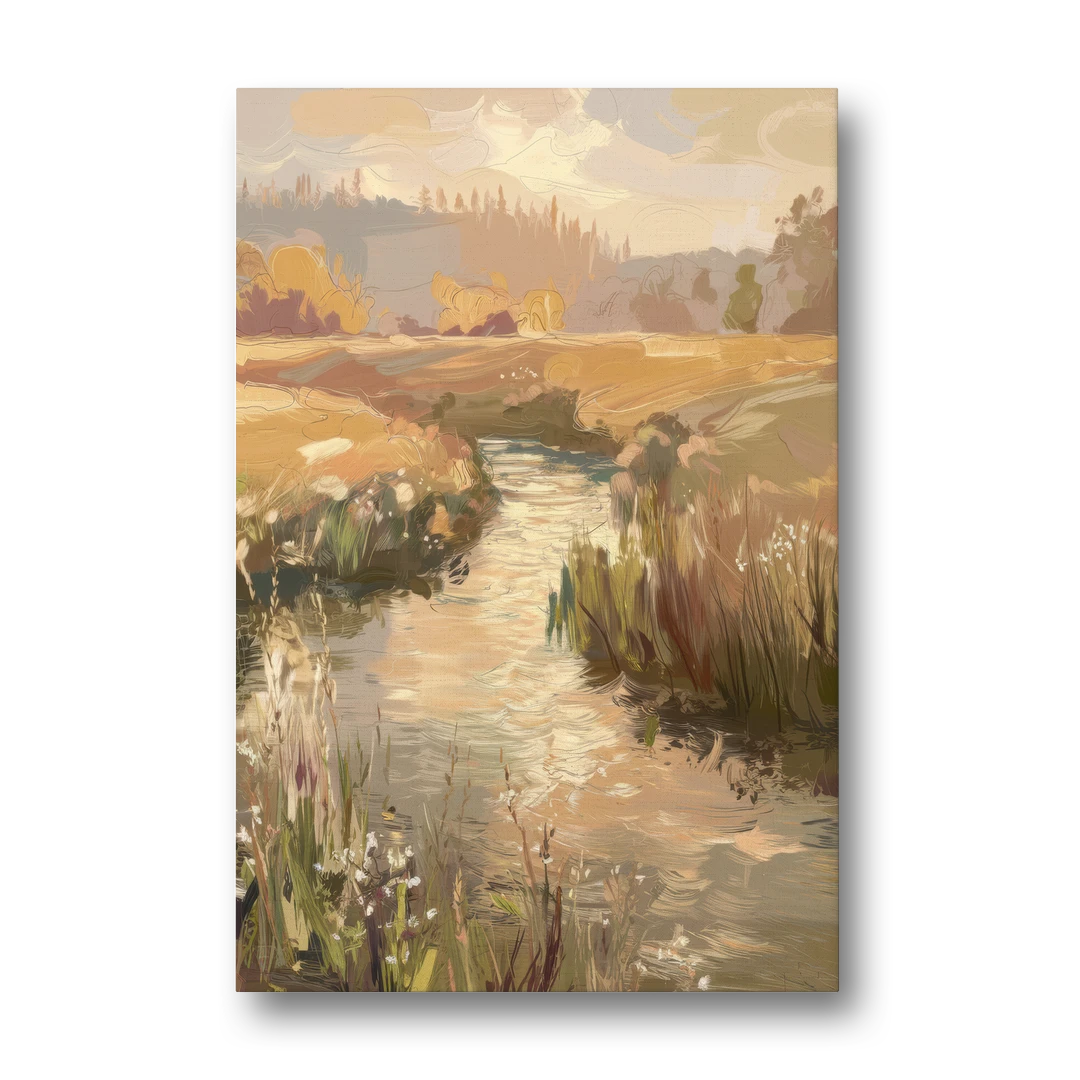 Springfield Scenic River View - Canvas Wall Art - Front
