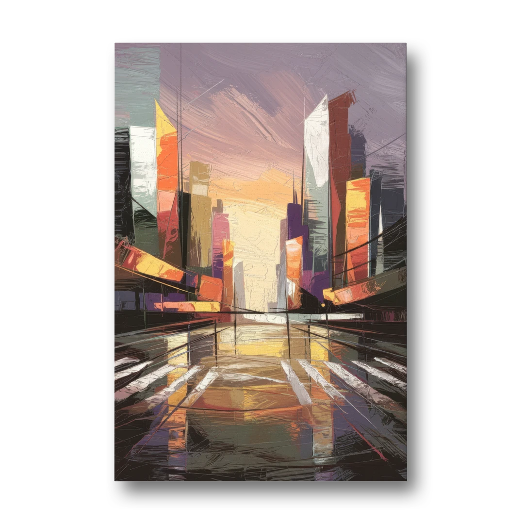 Springfield Urban Vibes - Canvas Wall Art - Front