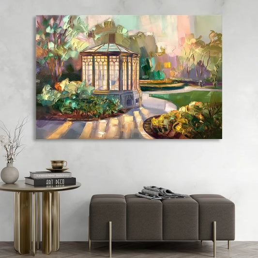 St. Louis Forest Park Landscape Living Room - Canvas Wall Art