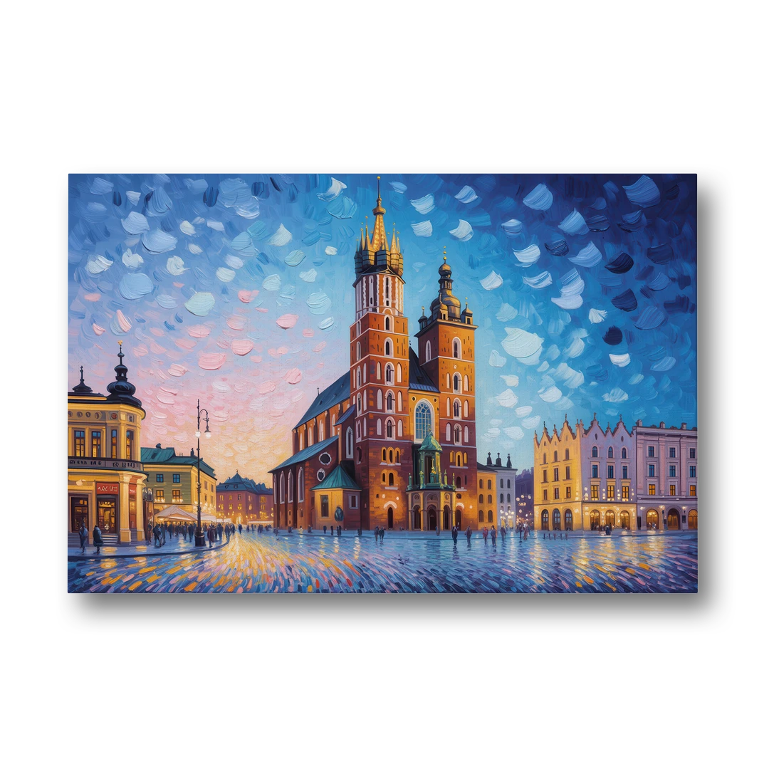 St. Mary's Basilica - Canvas Wall Art - Front