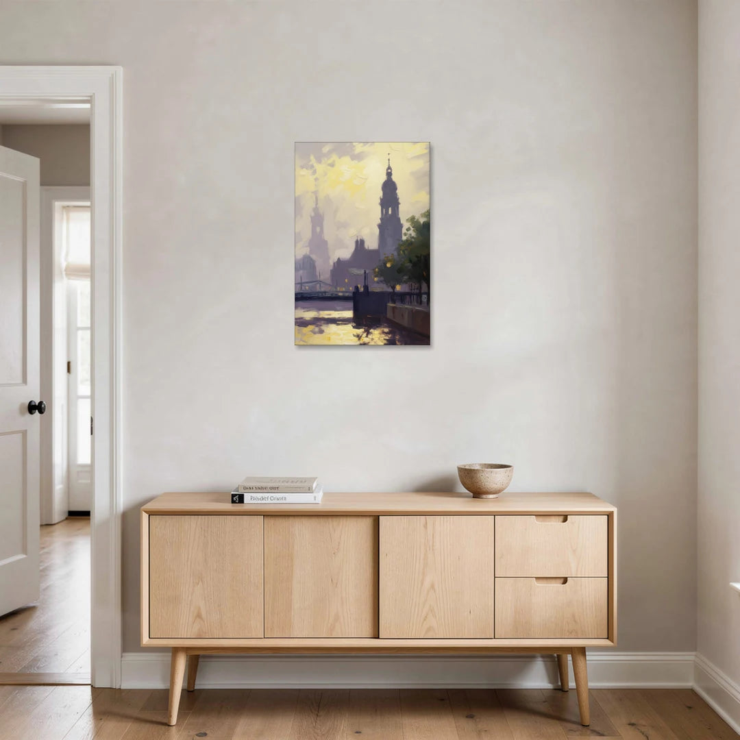 St. Michaelis Silhouette - Canvas Wall Art - Coffee Table - 20x30