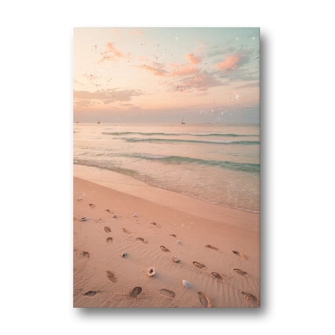 St. Petersburg Beachfront Serenity - Canvas Wall Art - Front
