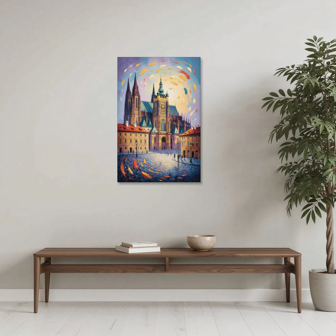 St. Vitus Cathedral Majesty - Canvas Wall Art - Coffee Table - 24x36