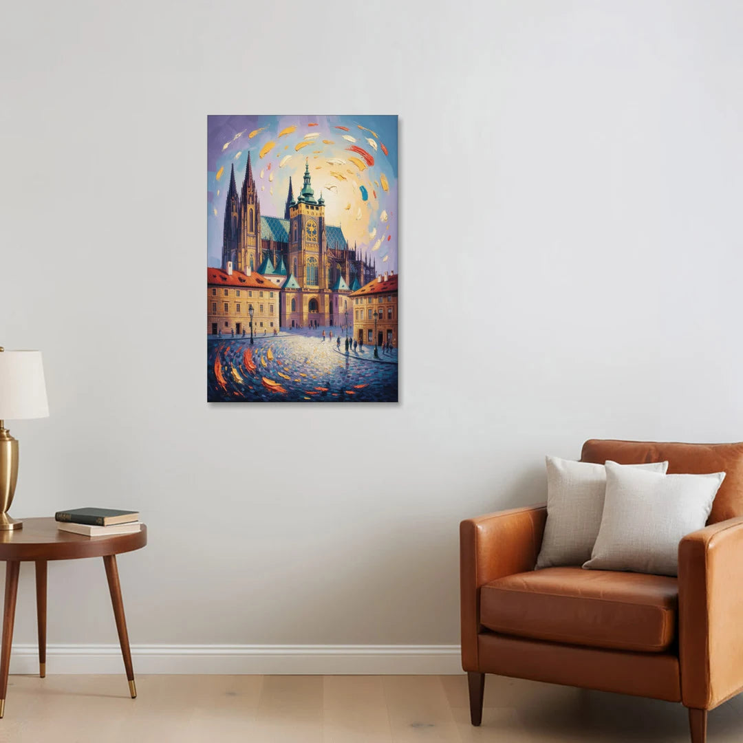 St. Vitus Cathedral Majesty - Canvas Wall Art - Sofa - 24x36