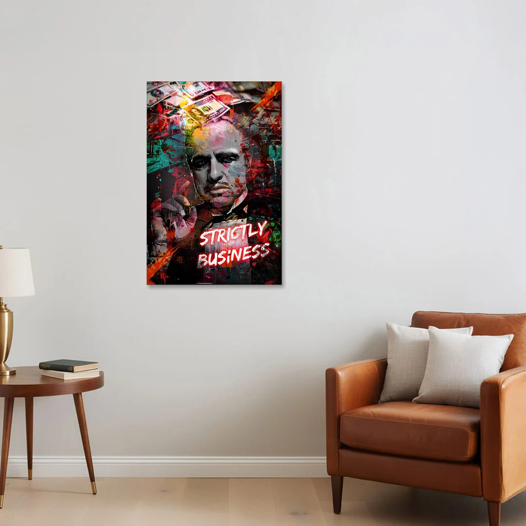 Strictly Business - Canvas Wall Art - Sofa - 24x36