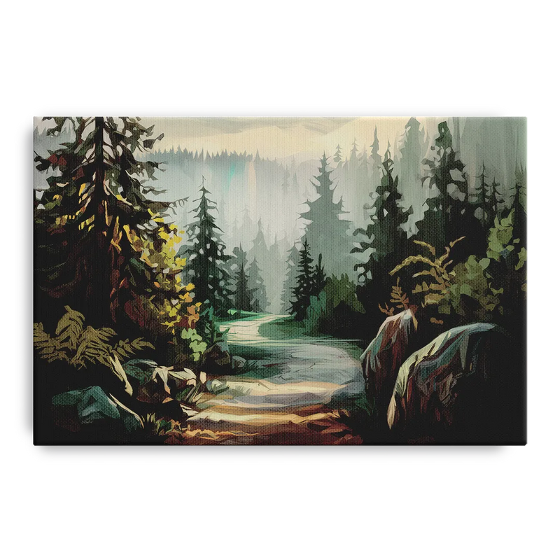 Tacoma Pacific Northwest Beauty Front - Canvas Wall Art