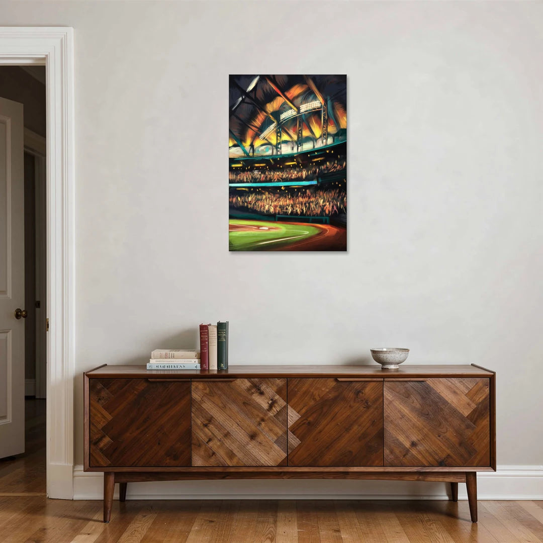 Tampa Bay Rays Game Day Energy - Canvas Wall Art - Coffee Table - 24x36