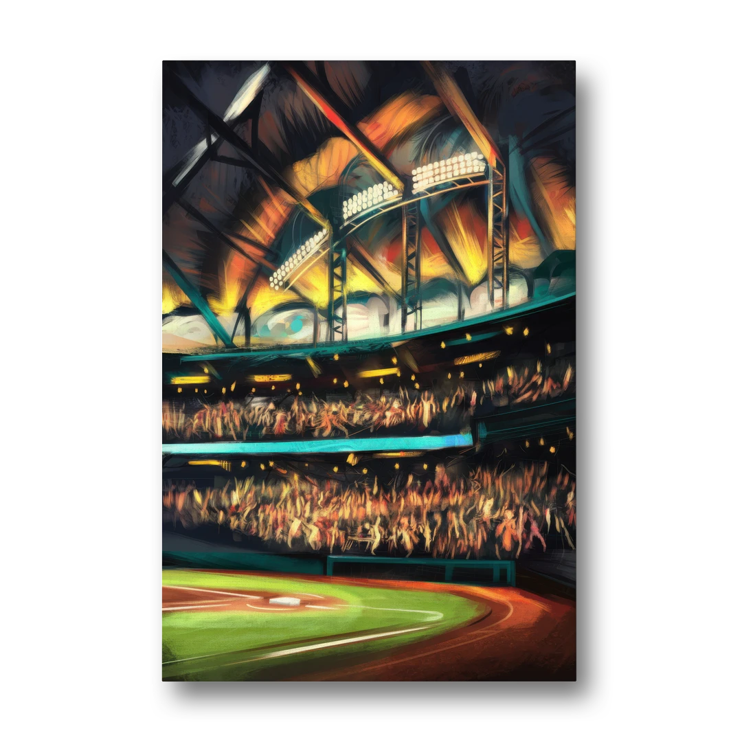 Tampa Bay Rays Game Day Energy - Canvas Wall Art - Front