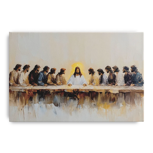 The Last Supper Modern Christian - Canvas Wall Art