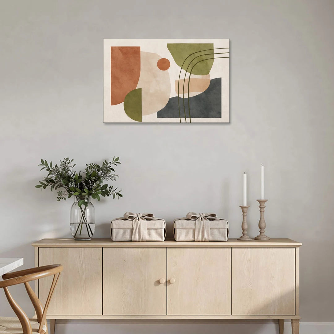 The Modern Composition - Canvas Wall Art - Coffee Table - 36x24