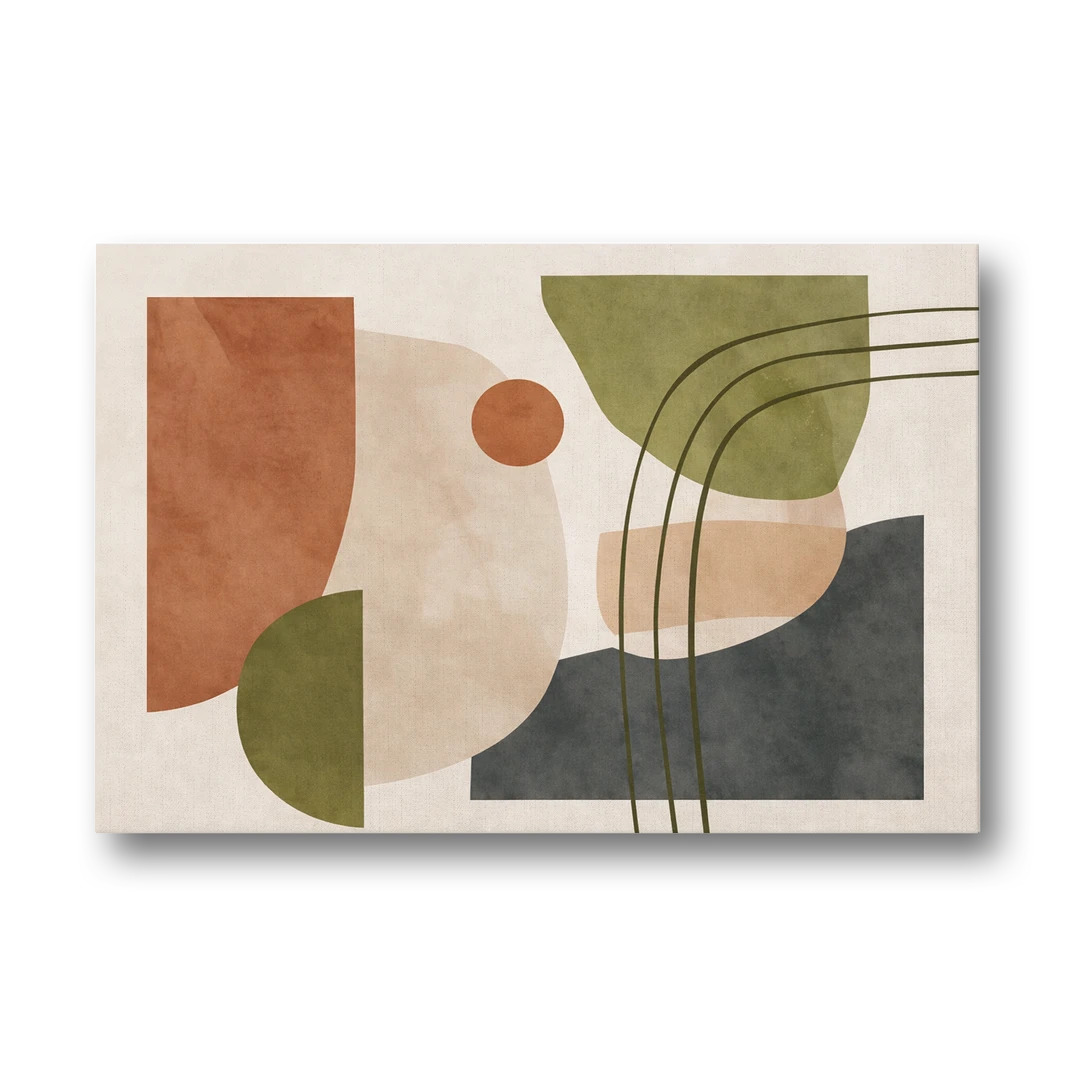 The Modern Composition - Canvas Wall Art - Front