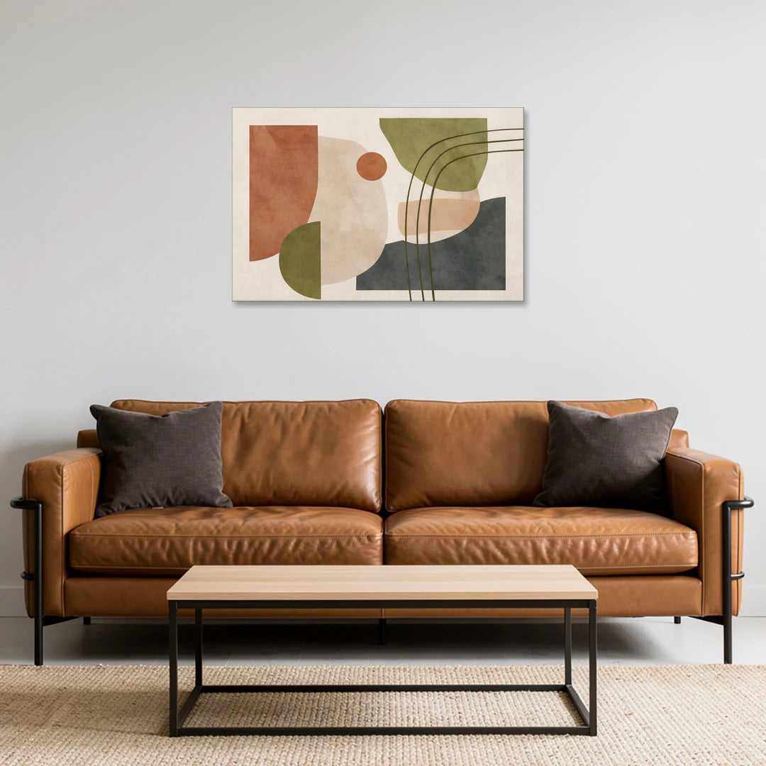 The Modern Composition - Canvas Wall Art - Sofa - 36x24