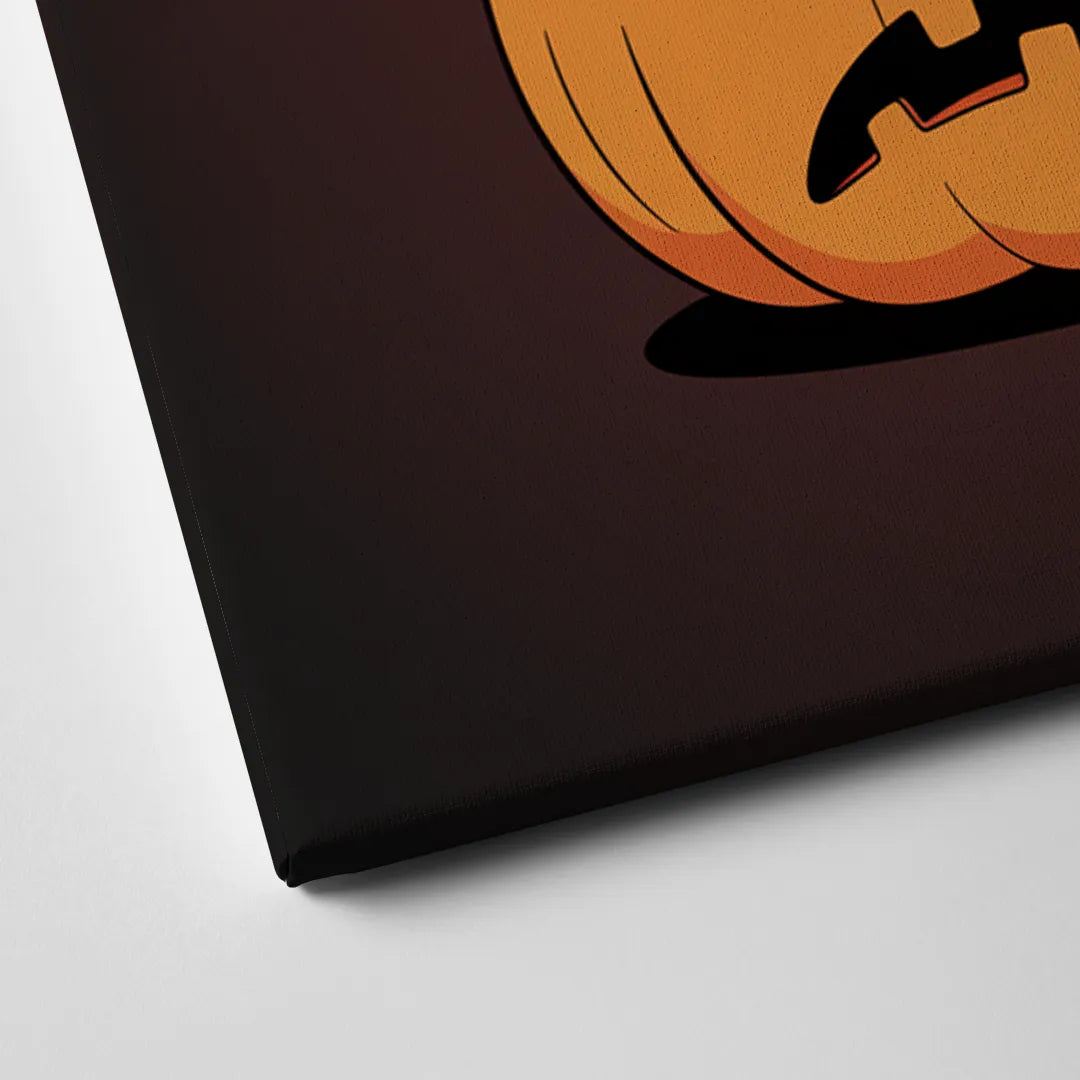 The Three Pumpkins Canvas Close Up