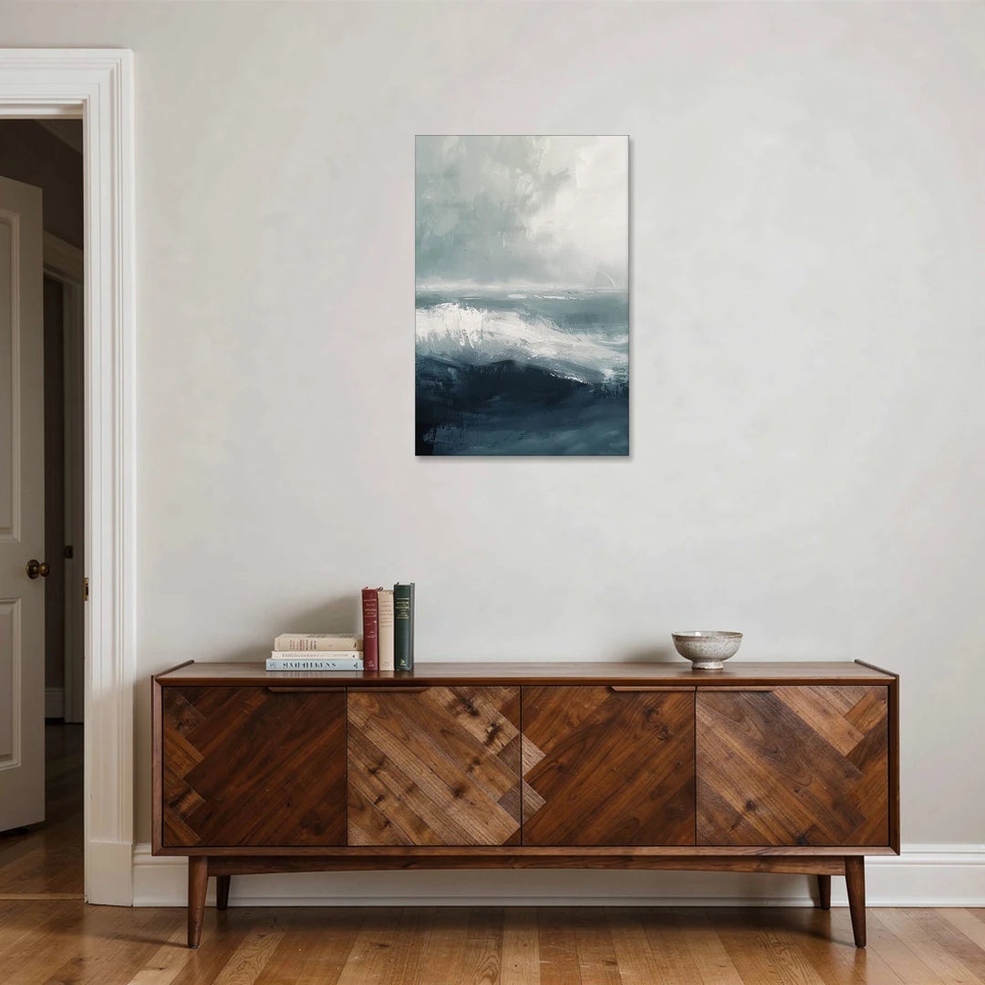 The Wave Breathes - Canvas Wall Art - Coffee Table - 24x36