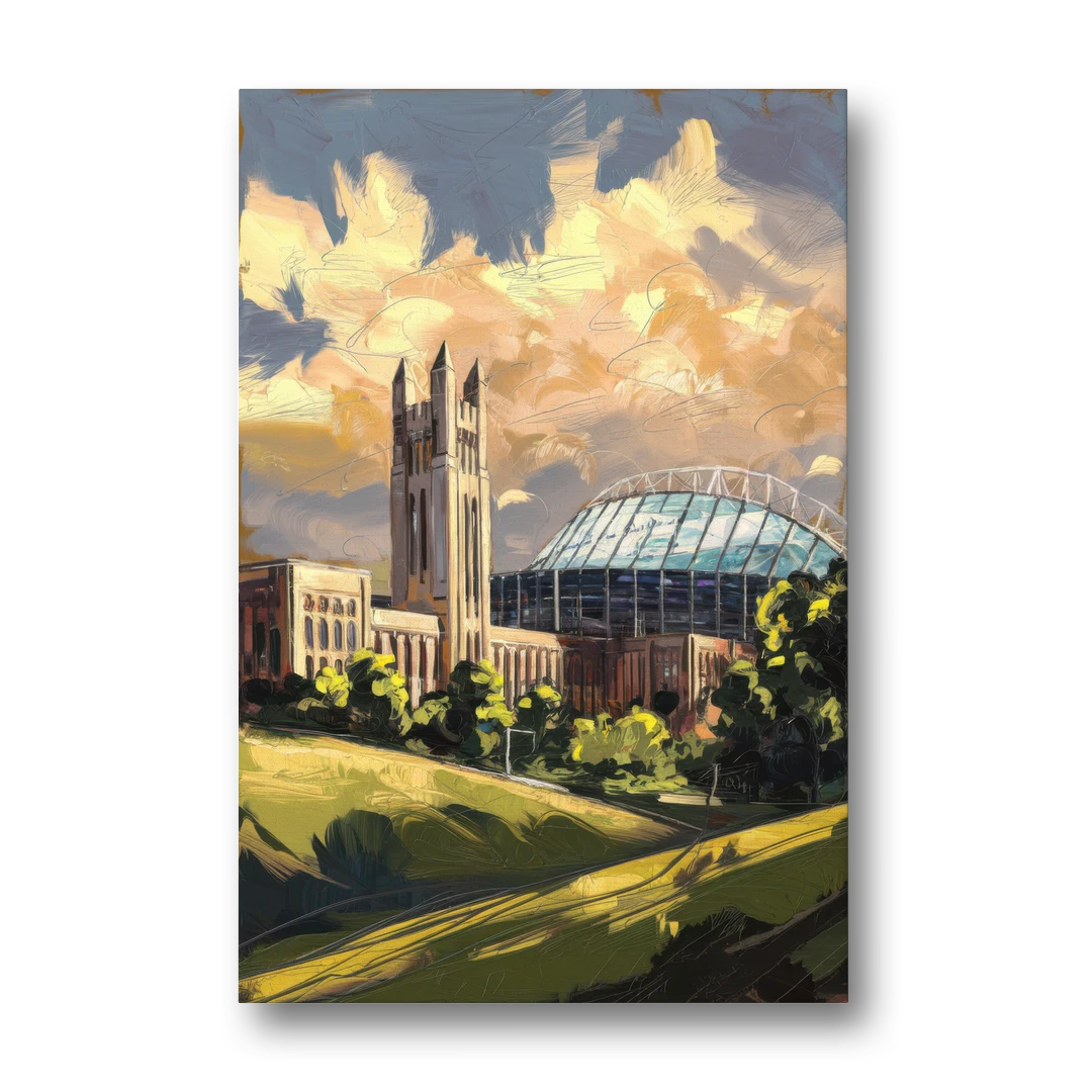 Toledo University Spirit - Canvas Wall Art - Front