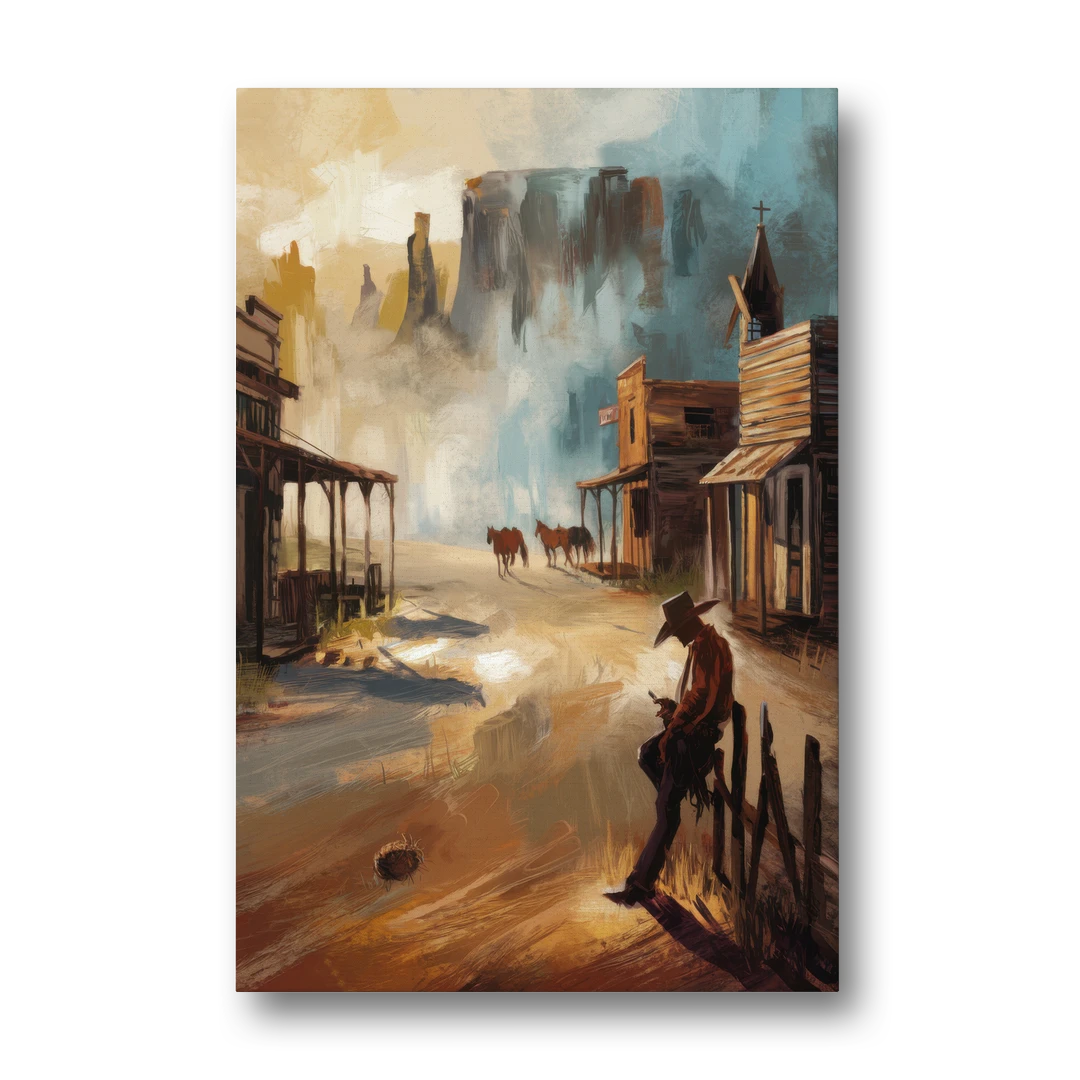 Tombstone Western Heritage - Canvas Wall Art - Front