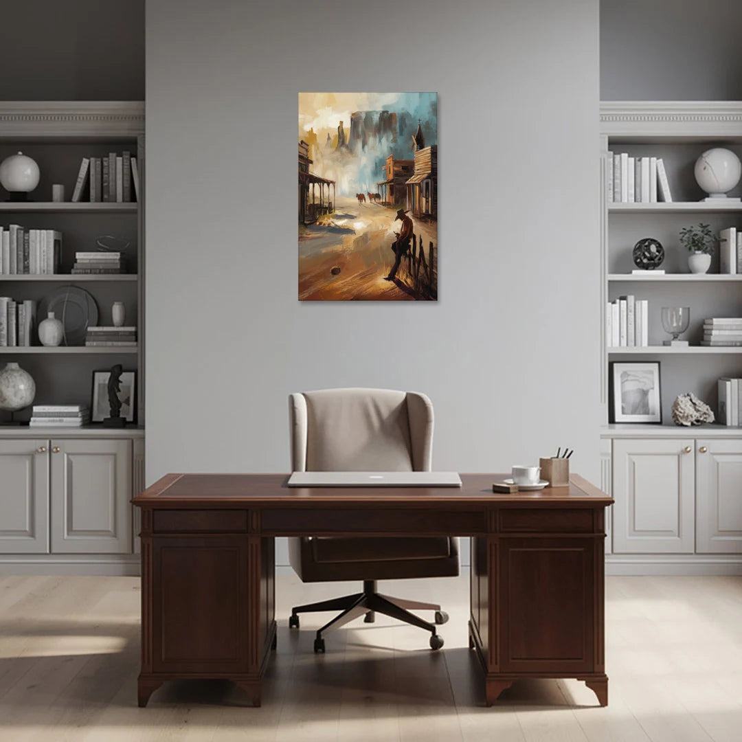 Tombstone Western Heritage - Canvas Wall Art - Office - 24x36