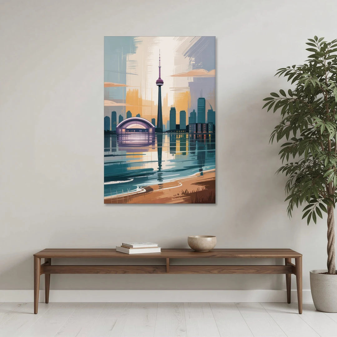 Toronto Waterfront - Canvas Wall Art - Coffee Table - 32x48