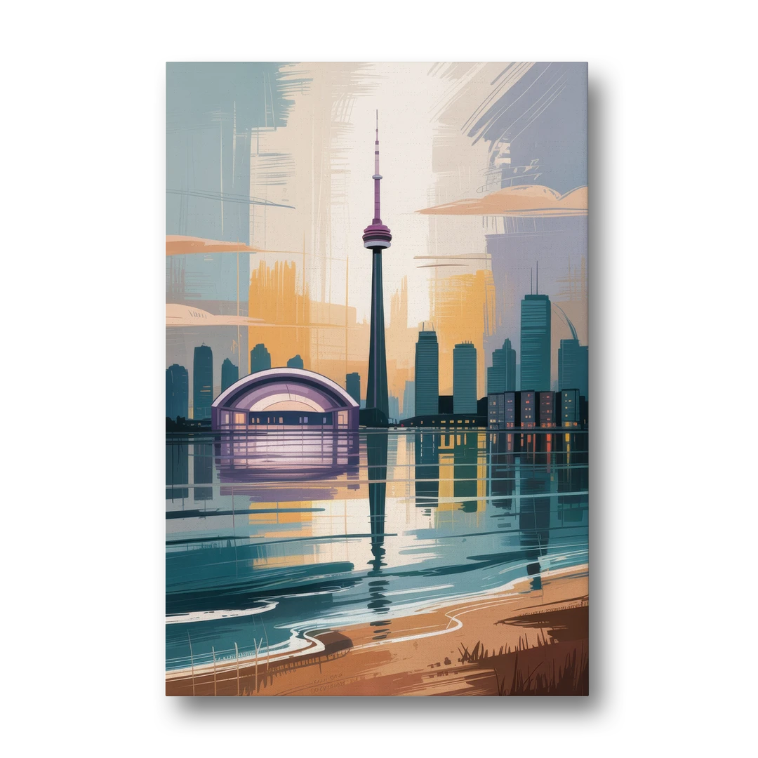Toronto Waterfront - Canvas Wall Art - Front