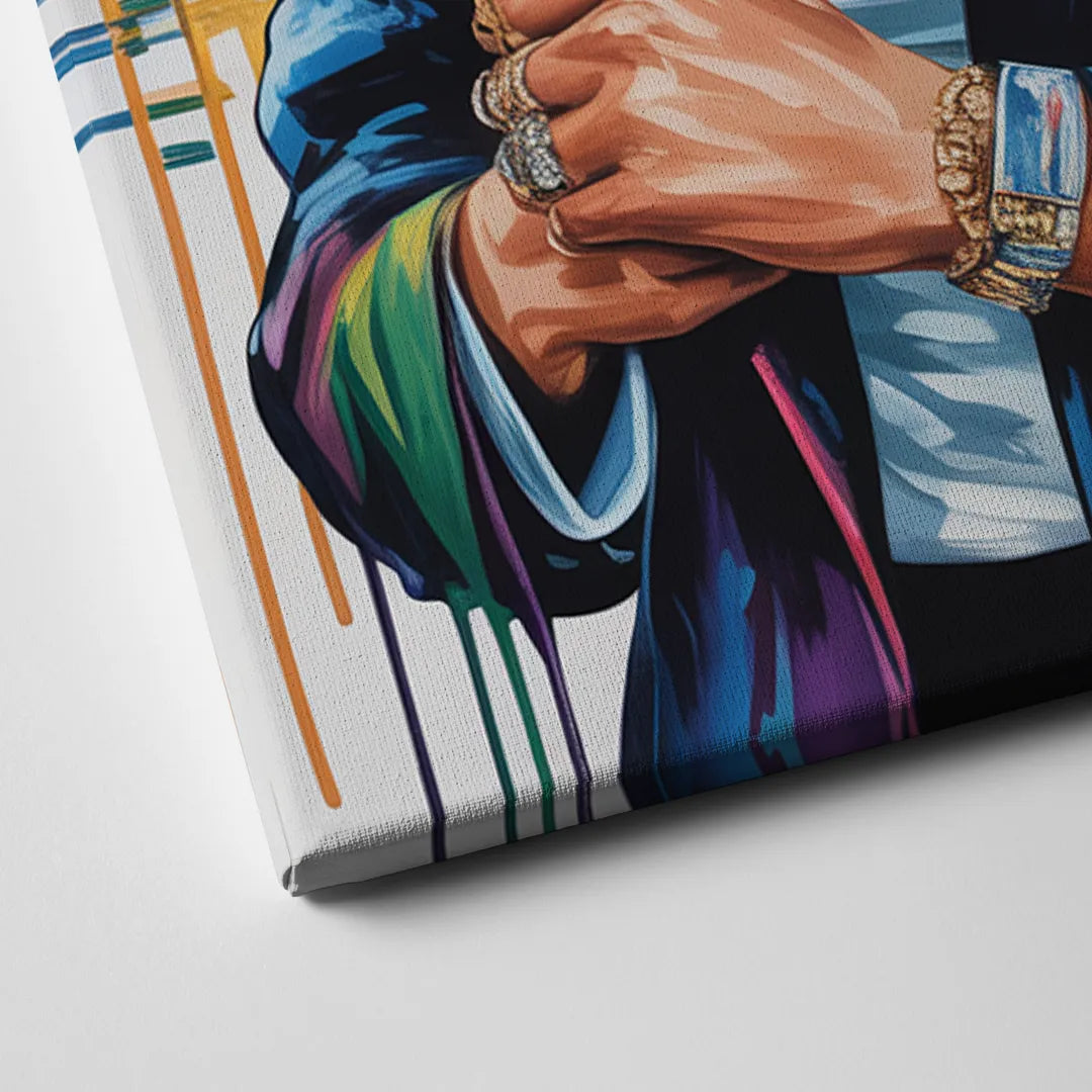 Trail Blaze Canvas Close Up