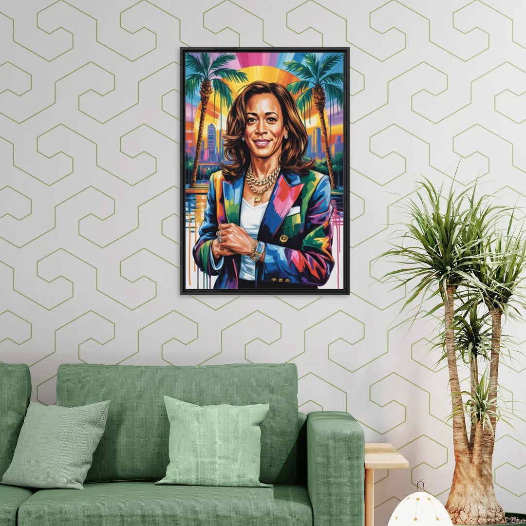 Trail Blaze - Living Room Black Frame Canvas