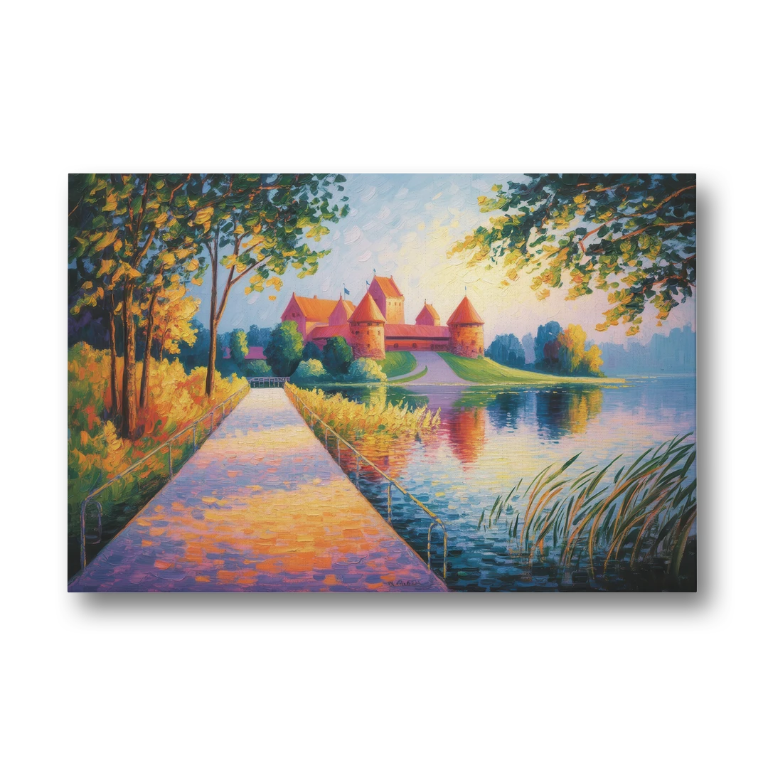 Trakai Castle - Canvas Wall Art - Front