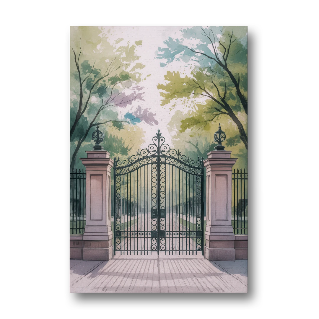 Trinity Bellwoods Park - Canvas Wall Art - Front