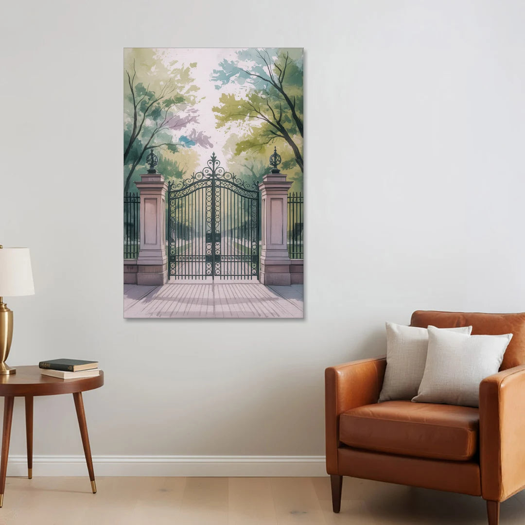 Trinity Bellwoods Park - Canvas Wall Art - Sofa - 32x48