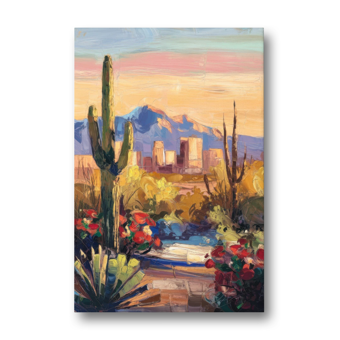 Tucson Arizona Pride - Canvas Wall Art - Front