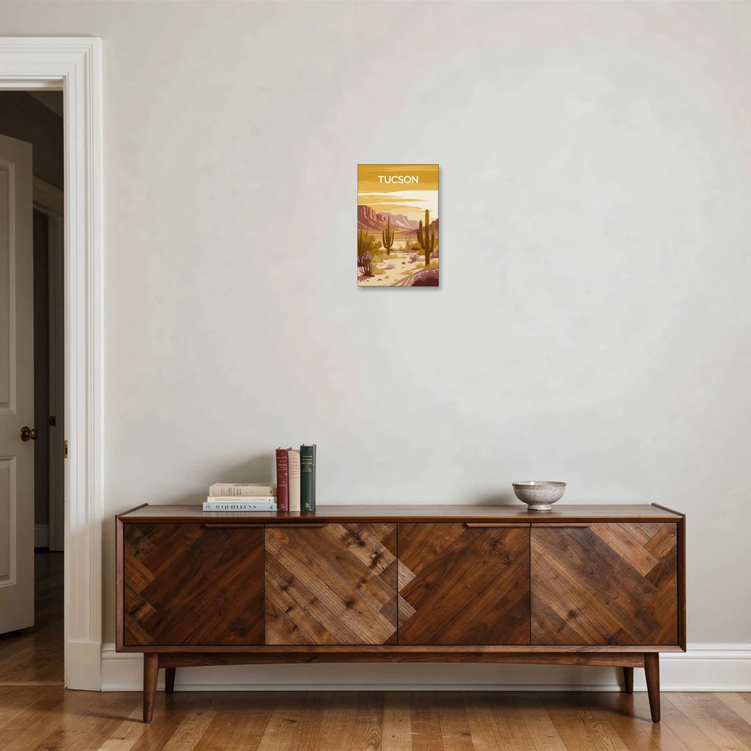 Tucson Mountain Views - Canvas Wall Art - Coffee Table - 12x18