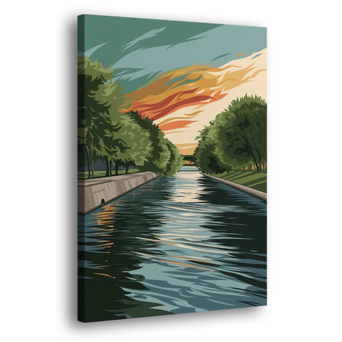 Tulsa Riverfront Views - Canvas Wall Art