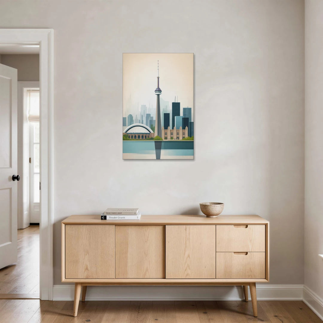University of Toronto Campus - Canvas Wall Art - Coffee Table - 24x36