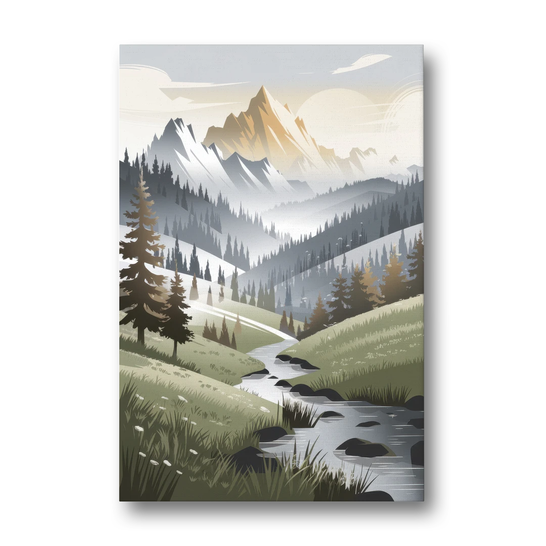 Vail Scenic Landscape - Canvas Wall Art - Front