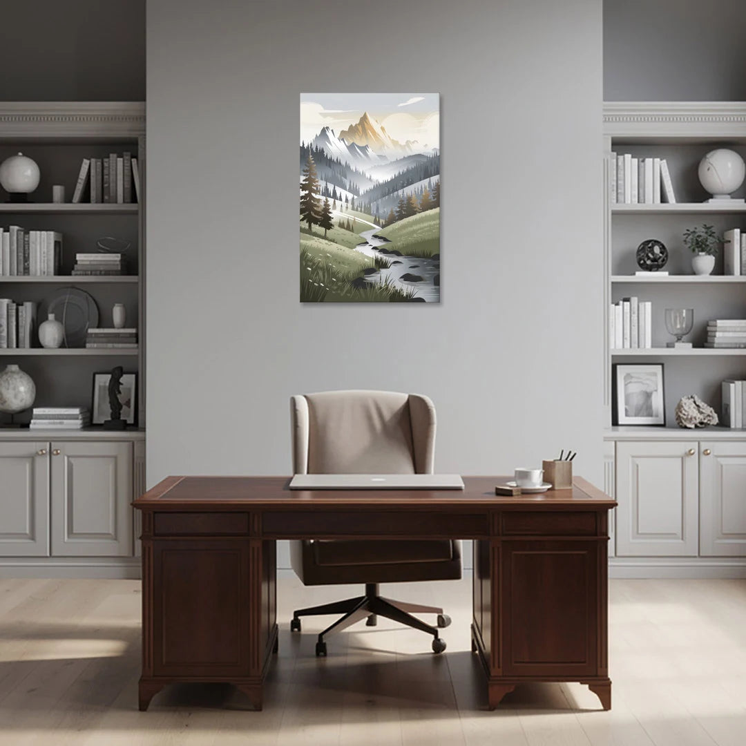 Vail Scenic Landscape - Canvas Wall Art - Office - 24x36