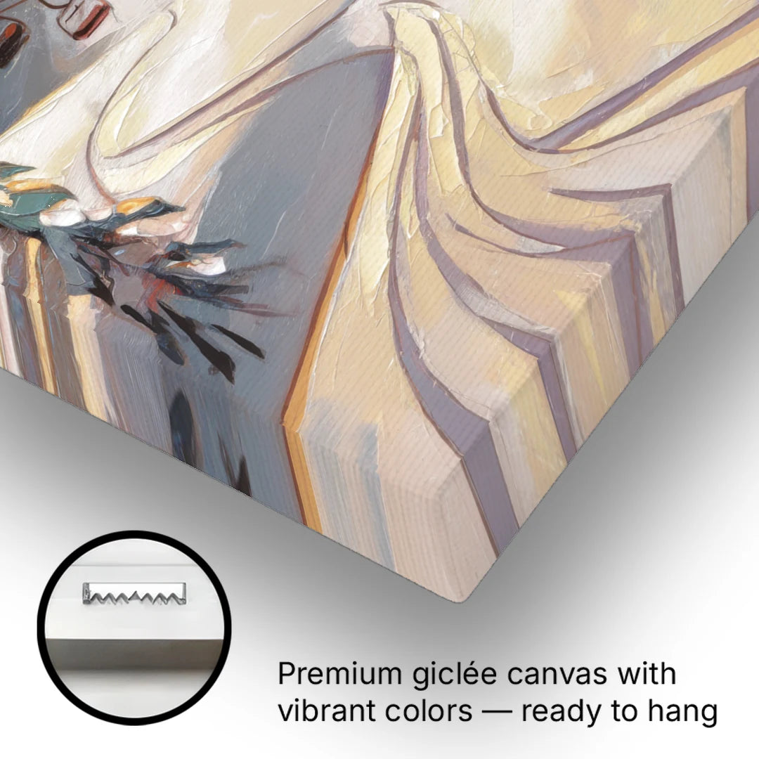 Vail Ski Slopes - Canvas Wall Art - Gallery Wrap Corner