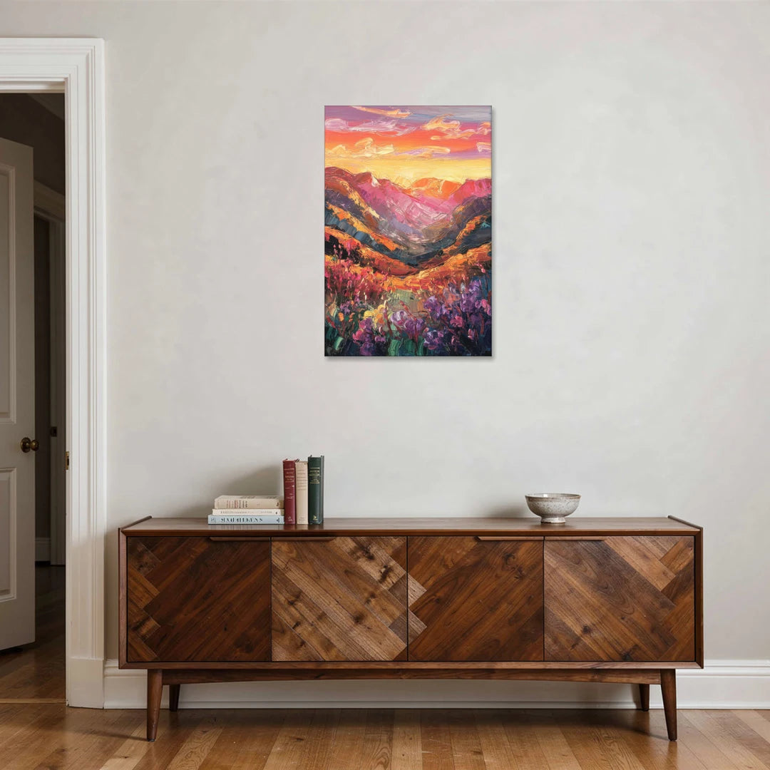 Vail Sunset Glow - Canvas Wall Art - Coffee Table - 24x36