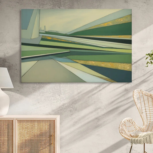 Vake Park Serenity Living Room - Canvas Wall Art