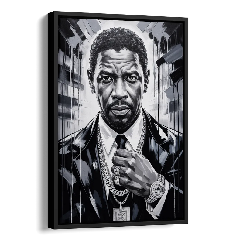 Valor 2.0 Side - Black Canvas Wall Art