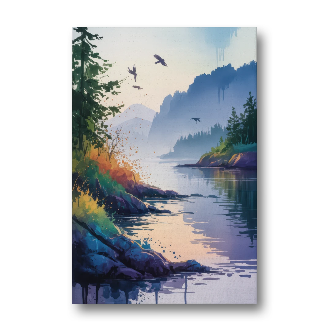 Vancouver Island Mist - Canvas Wall Art - Front