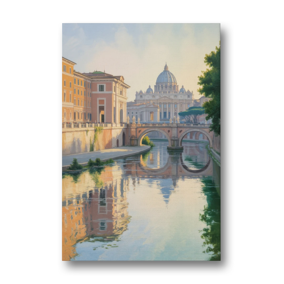 Vatican Serenity - Canvas Wall Art - Front