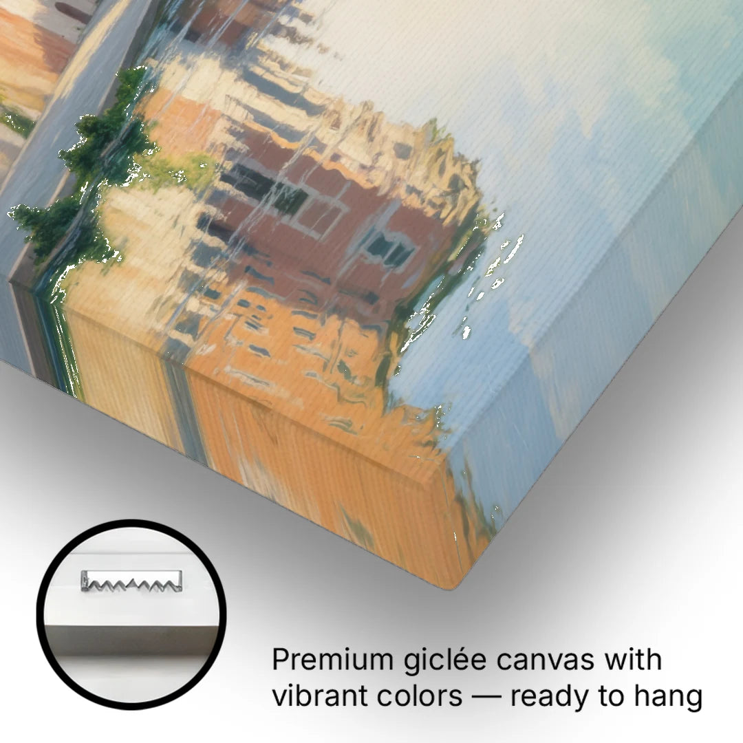 Vatican Serenity - Canvas Wall Art - Gallery Wrap Corner