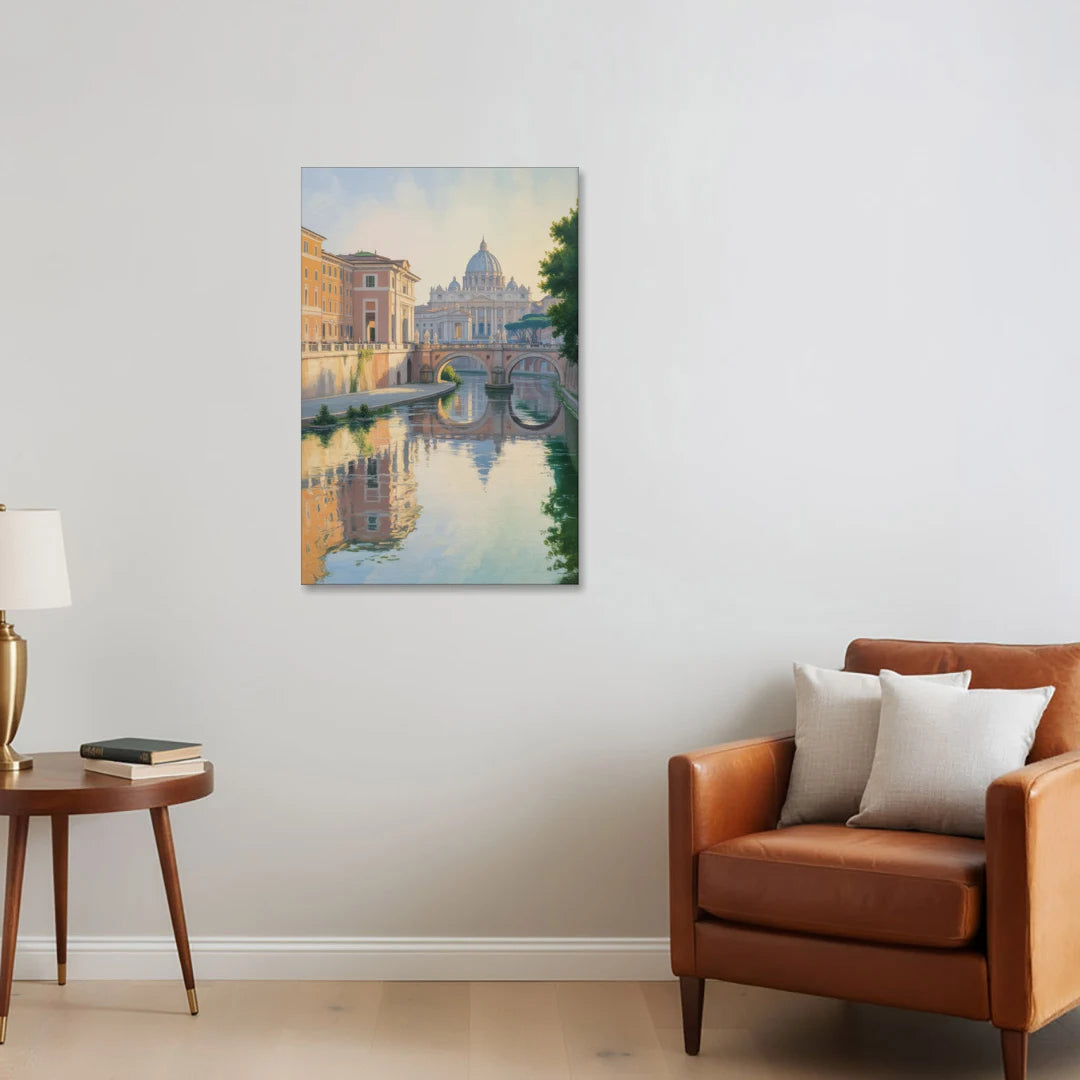 Vatican Serenity - Canvas Wall Art - Sofa - 24x36
