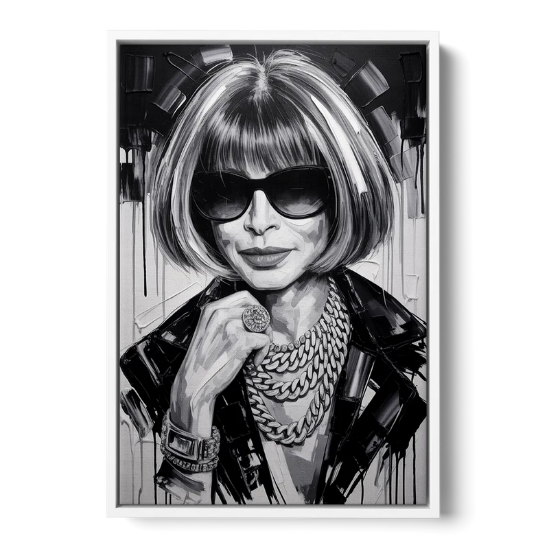 Vogue Soul 2.0 Front - White Canvas Wall Art