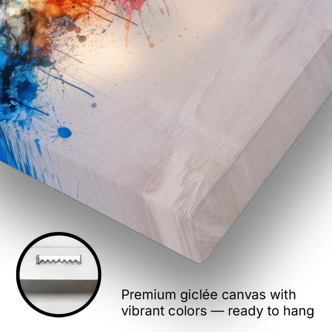 Washington Cityscapes - Canvas Wall Art - Gallery Wrap Corner