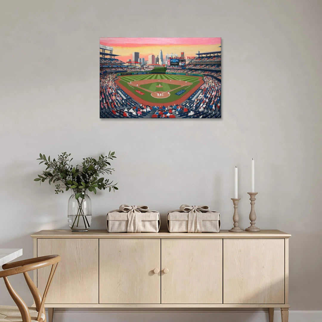 Washington Nationals Baseball - Canvas Wall Art - Coffee Table - 36x24