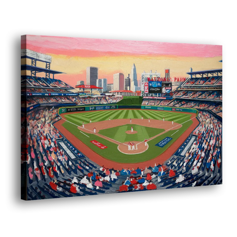 Washington Nationals Baseball - Canvas Wall Art