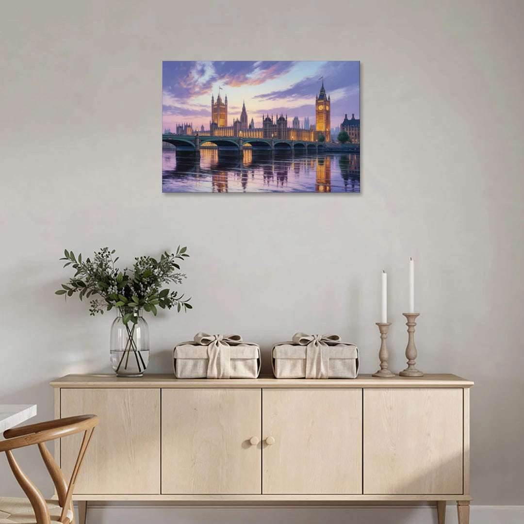 Westminster Glow - Canvas Wall Art - Coffee Table - 36x24
